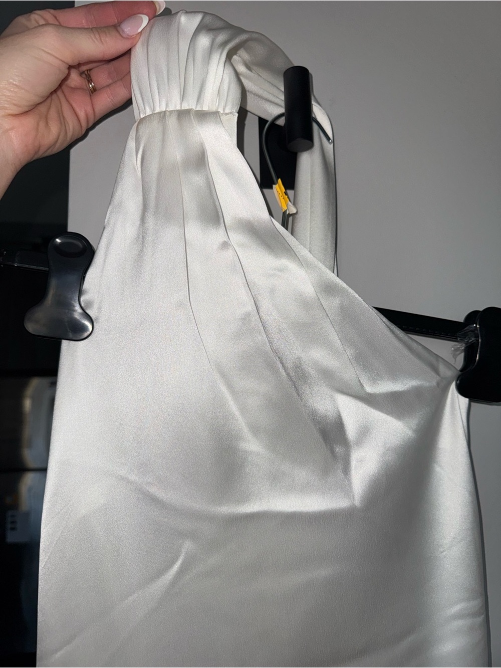 Retrofete Kelsa Dress - Ivory Silk - Worn once + Dry cleaned - Picture 7 of 9